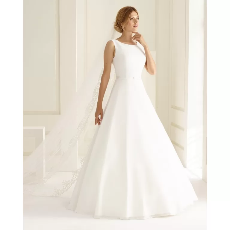 Vestido De Noiva Moderno E Delicado Cerimonia Dia 