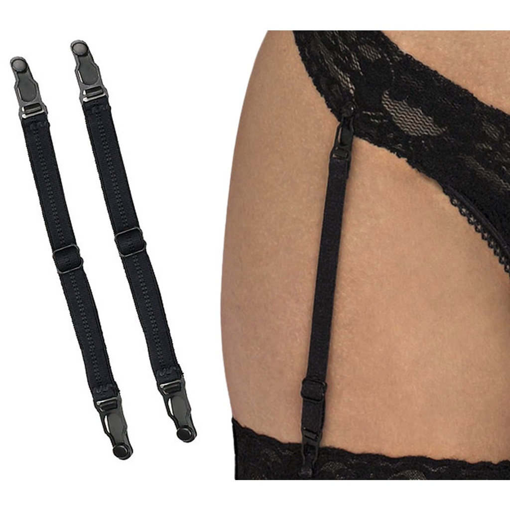 Liga Support Elástico Para Meia 7/8 Preto Demillus 070068