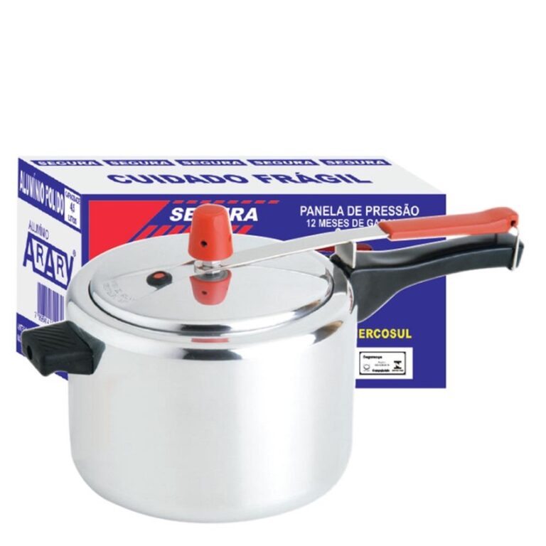 Panela De Pressao 4,5 Lts. Polida