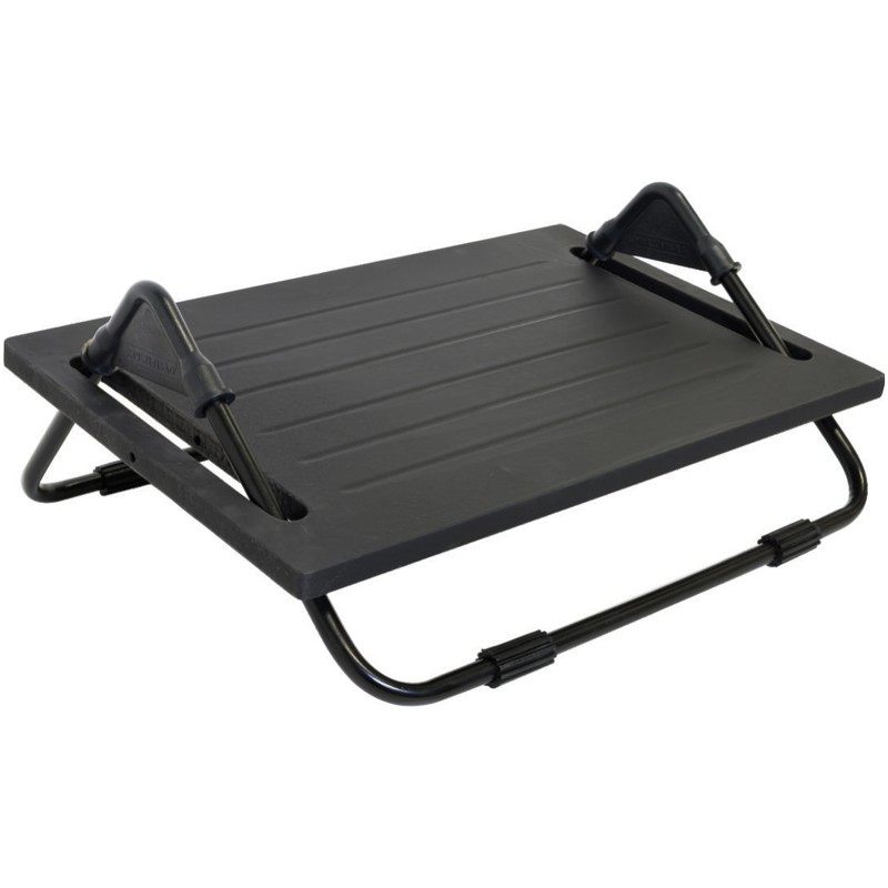Apoio Ergonômico Para Os Pés Descanso Base Nr17 Preto MDF