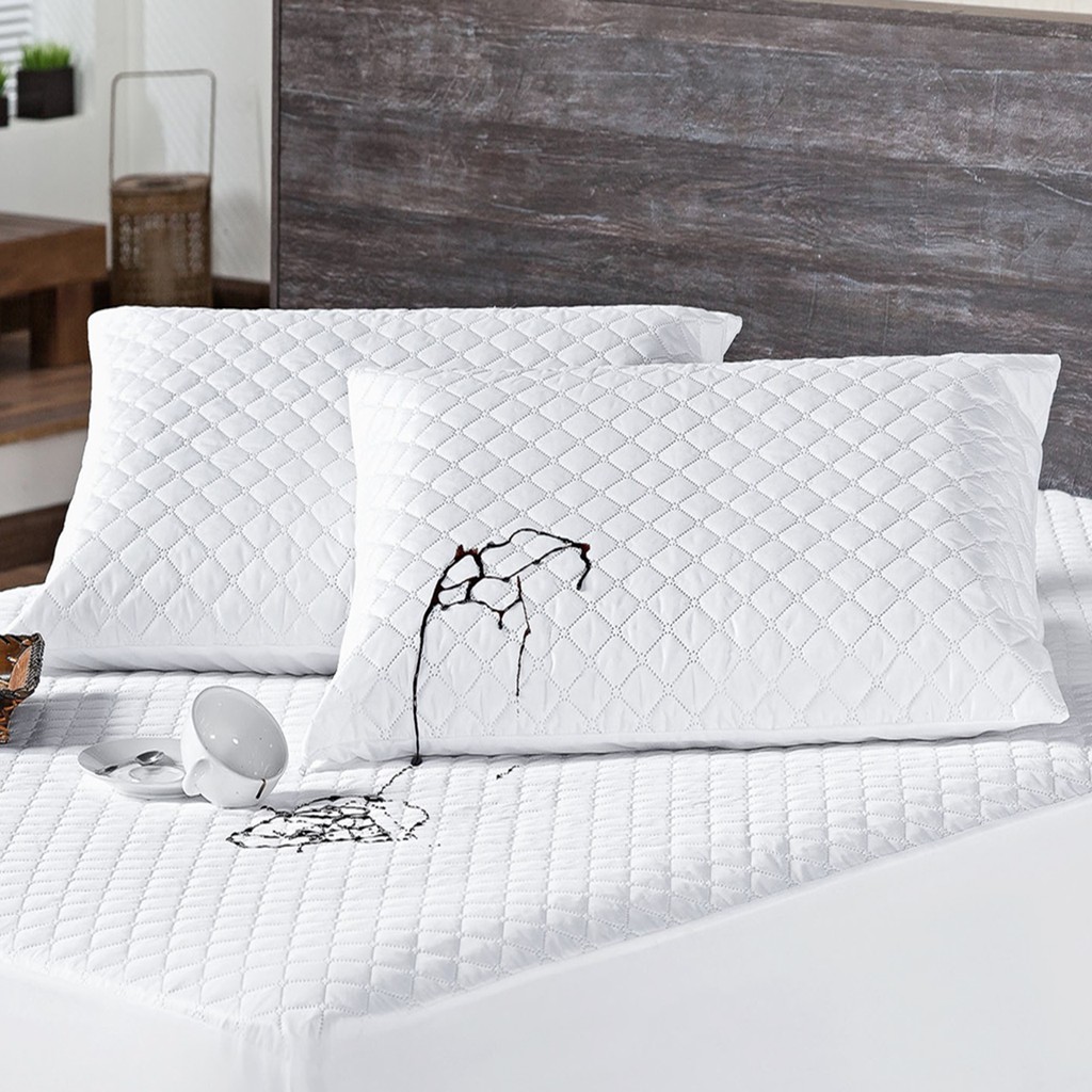 Protetor de Travesseiro Impermeável Matelado