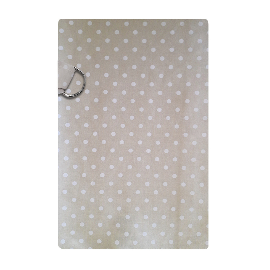 Capa Amamentação Maternidade Bebe Amamentar ao Ar Livre Passeio Bege Poa Respiravel 68×90