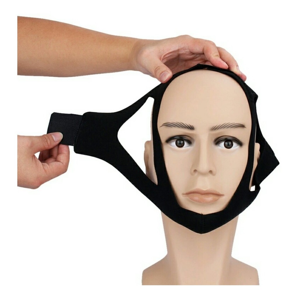 Queixeira Anti Ronco Neoprene 3 Pontas Ajustável Promoção Dorme Melhor Pronta Entrega