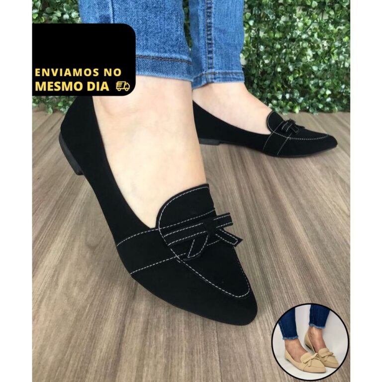 Sapatilha Feminina Rasteirinha Sandália Mocassim 