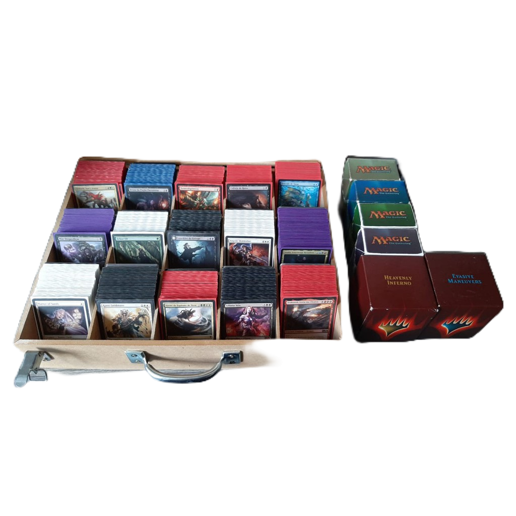 Maleta Para Guarda Cartas Magic The Gathering e Yu-Gi-Oh MTG