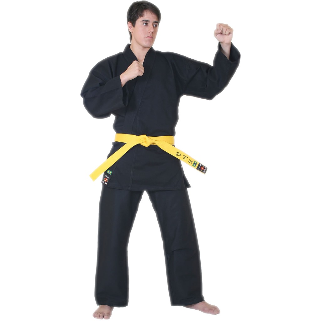 Kimono de Hapkido Modelo básico em Brim + Faixa Branca Básica – SHIZEN