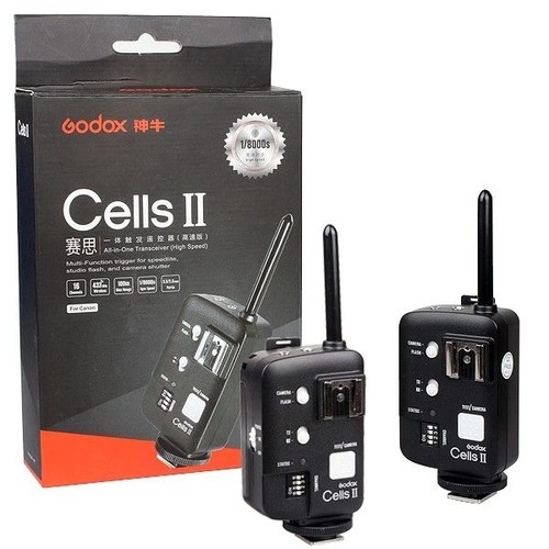 Radio auto flash Godox CELLS X2 alta velocidade pa