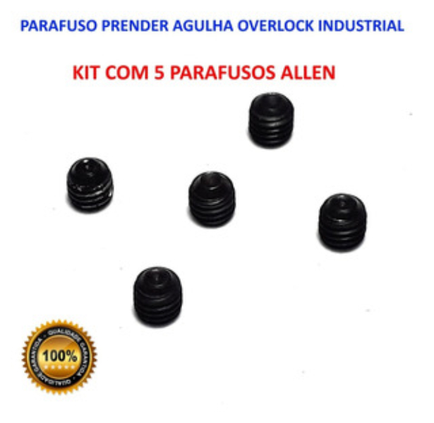 Parafuso Da Agulha Allen Bitola Maquina Overlock &