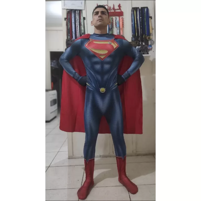 Cosplay Adulto Superman  / Fantasia Super Homem Li