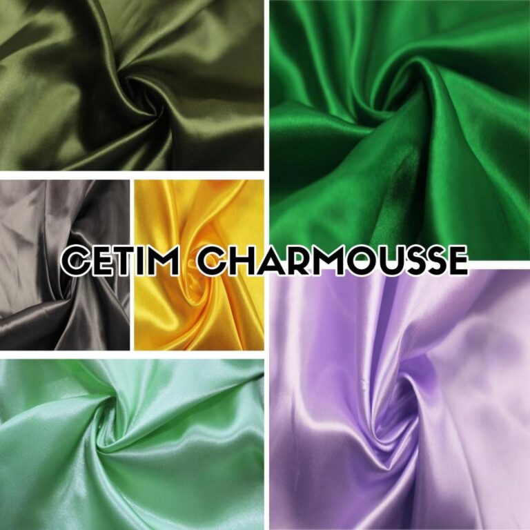 1 Metro Tecido CETIM CHARMOUSSE (1m x 1,50m)