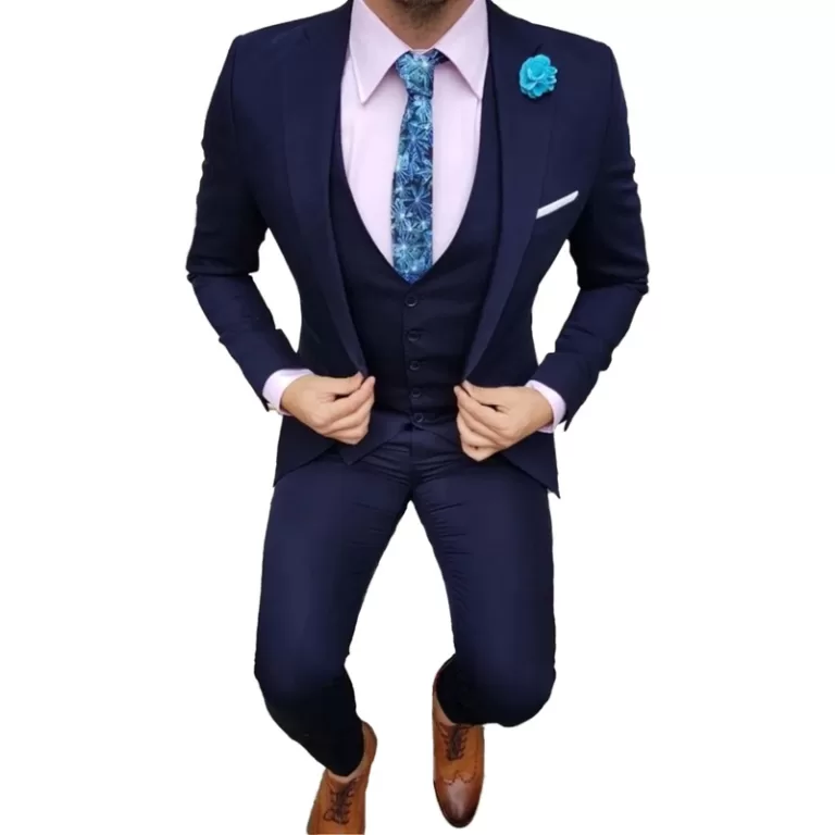 Terno Completo Blazer calça e colete Masculino Al