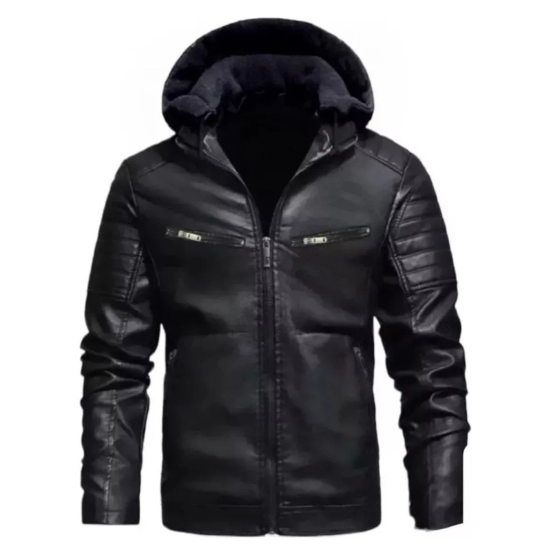 Jaqueta Couro Forrada Veludo Liquidação