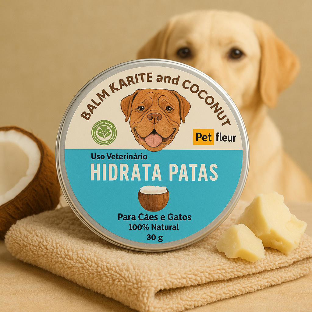 Hidrata Patas anti rachadura Queimadura Caes e Gatos – Petfleur