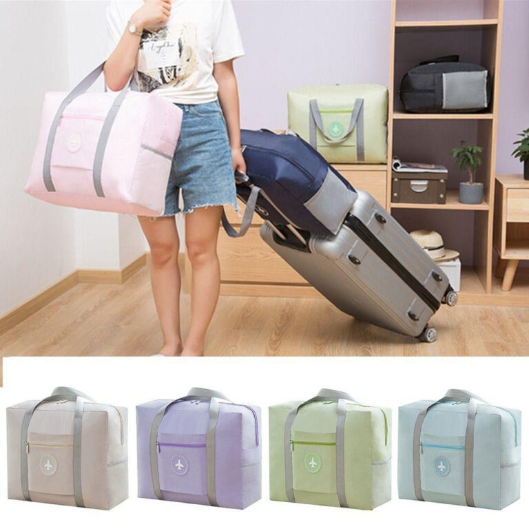 Bolsa Sacola Viagem Dobrável Multiuso Encaixa Mal