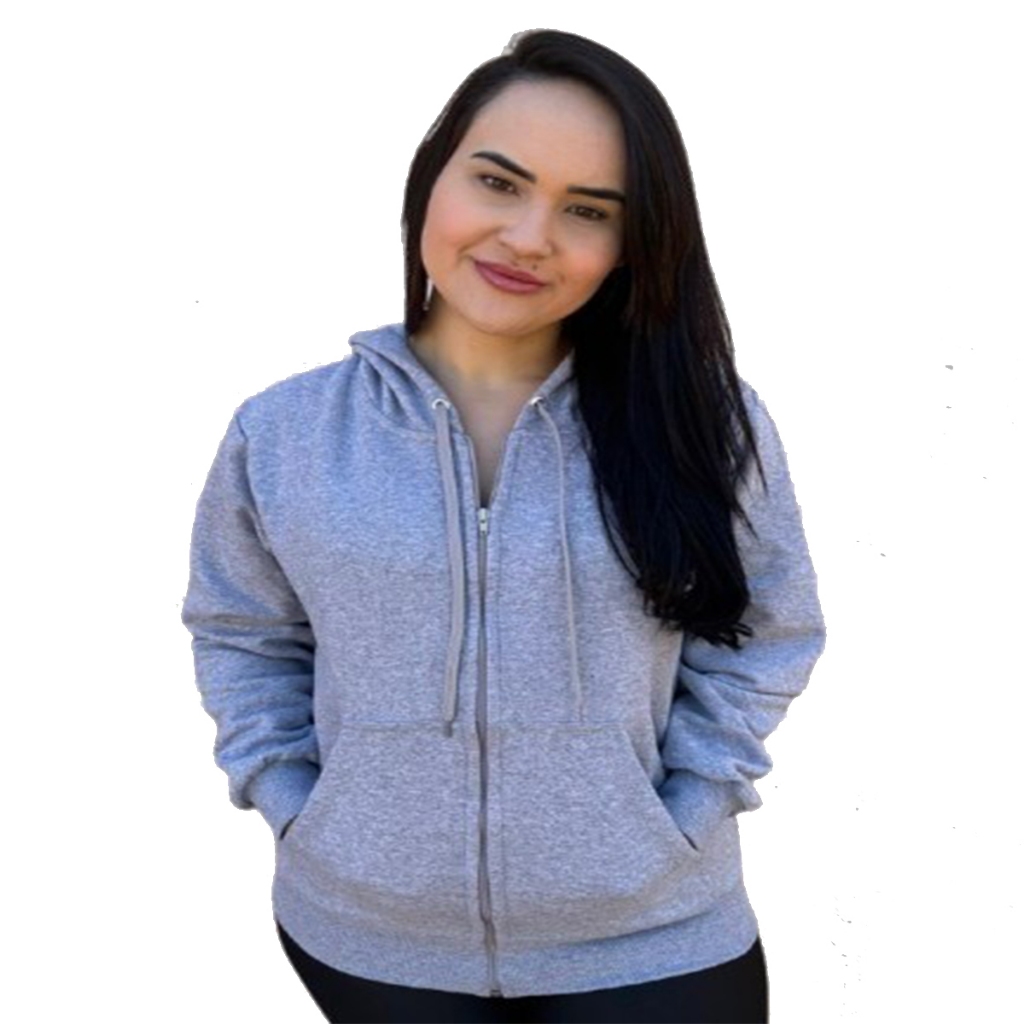 Kit 3 Moletom Unissex de zíper Plus-size Blusa Flanedada com Capuz.