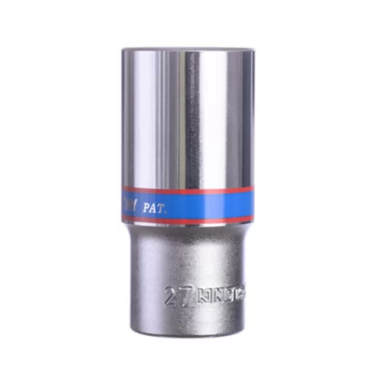 Soquete Sextavado 1/2 Polegada Longo 27mm King Ton