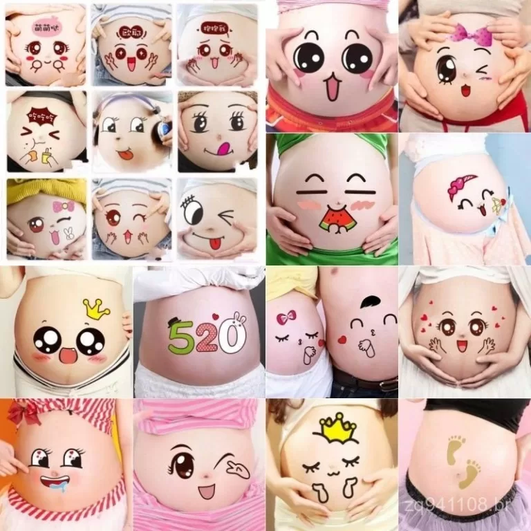 [Em Estoque Venda Quente] Adesivos de Barriga para