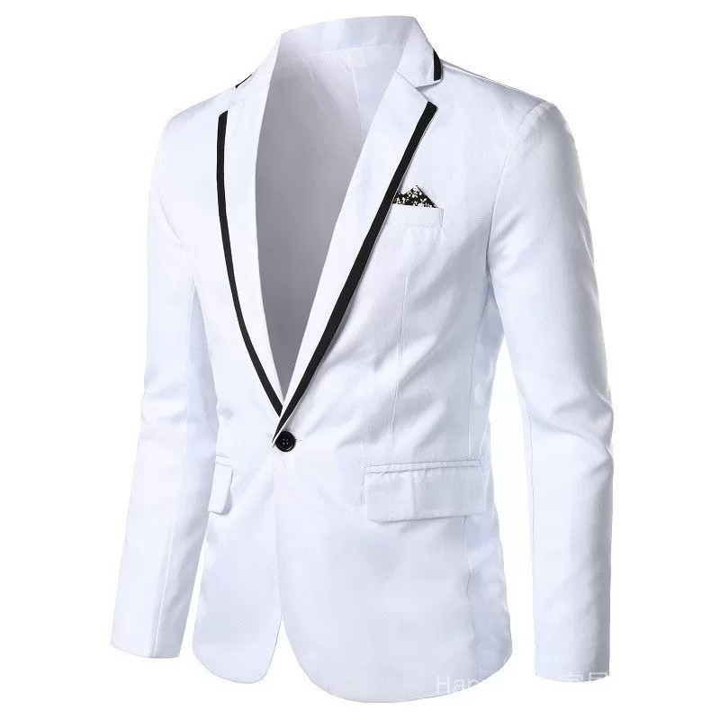 Envio em 24 horas 2024 Novo Terno Masculino Slim Fit Europeu e Americano Plus Size Casual Blazer Ú