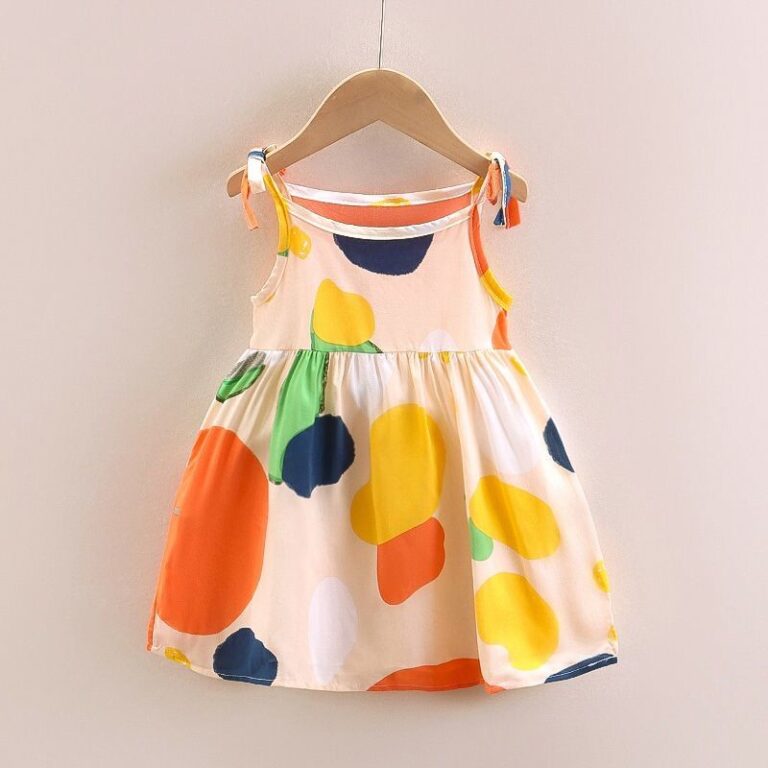 2025 novo estilo vestido camisola infantil verão 