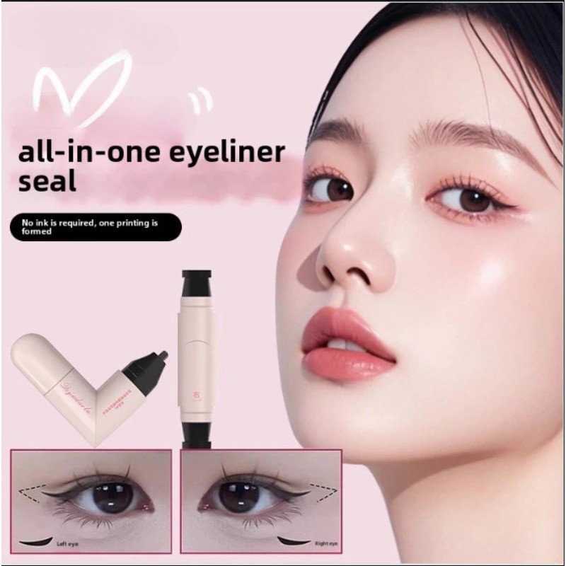 Carimbo De Delineador , Olho Perfeito Em 3 Segundos Para Criar Olhos Afiados E Naturais , Modelo De