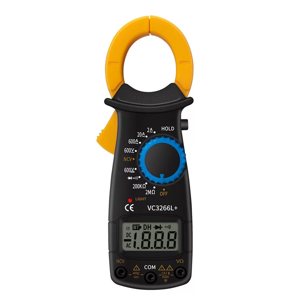 Medidor De Fixação Multímetro Digital Resistência De Alta Precisão Eletricista Multifuncional AC E D