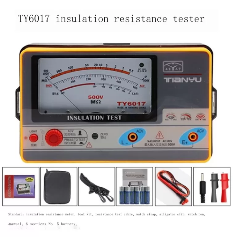 Tipo Ponteiro Testador De Resistência De Isolamen
