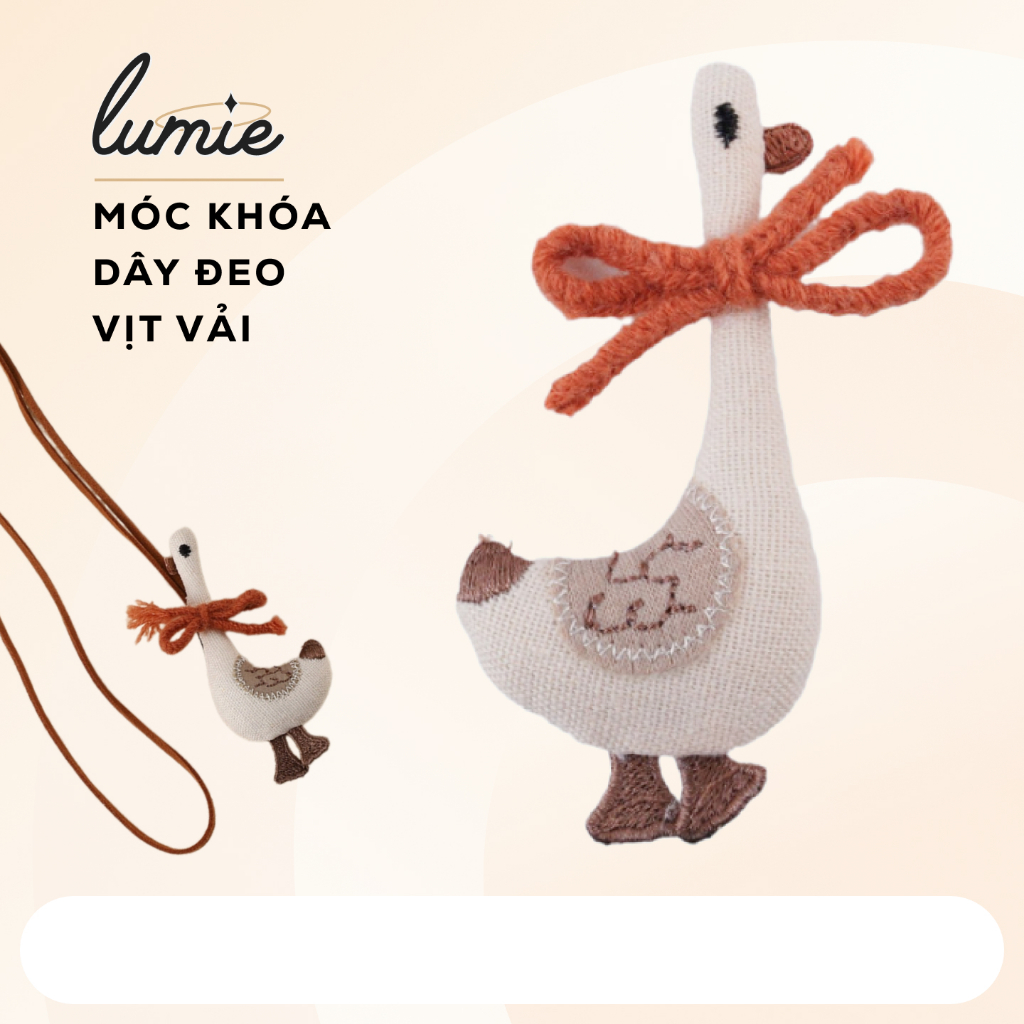 Bolsa Feminina Pingente Feito À Mão Tecido Pato Charme Usado Como Chaveiro Alça De Pescoço Mochila S