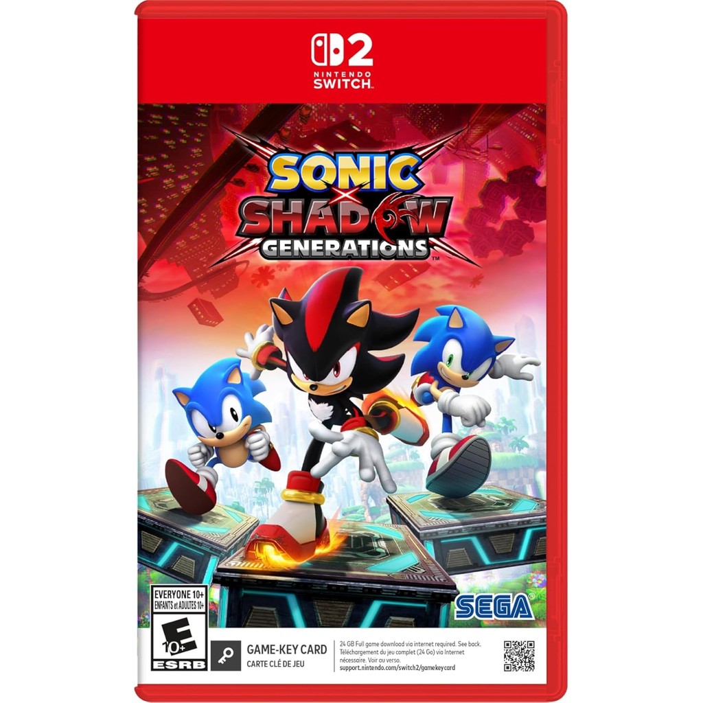 Sonic X Shadow Generations Switch 2