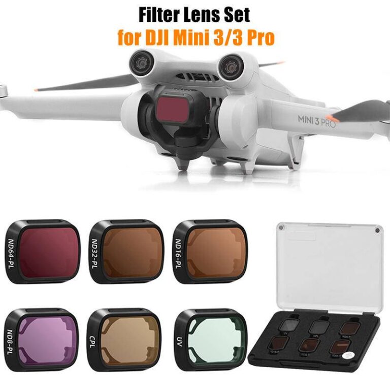 Filtro De Lente BRDRC Para Câmera DJI Mini 3 E Pr