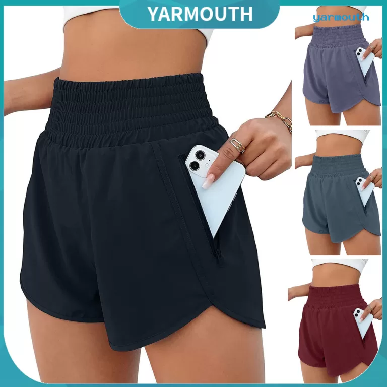 [YAR] Shorts Esportivos Femininos De Perna Larga ,