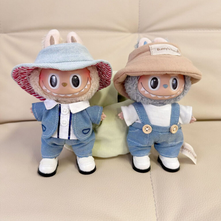 Somente Roupas] Boneca Labubu de 17CM, Conjunto de