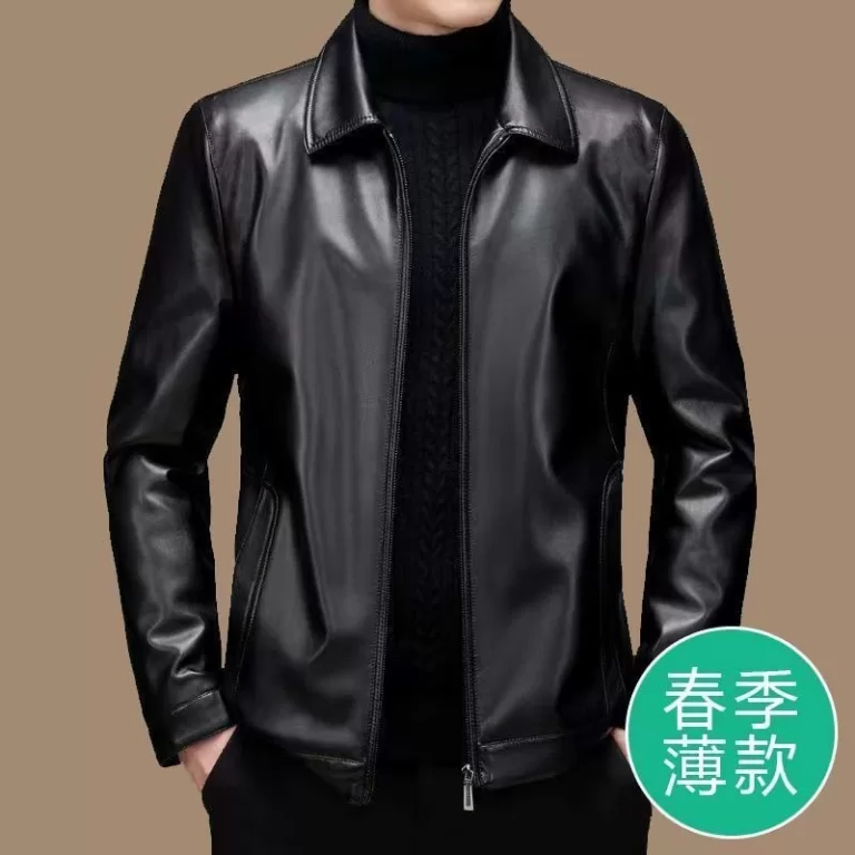 2025 novo produto jaqueta de couro masculina jaque
