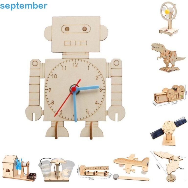 Brinquedos De Quebra-Cabeça De Experimento SEPTEM