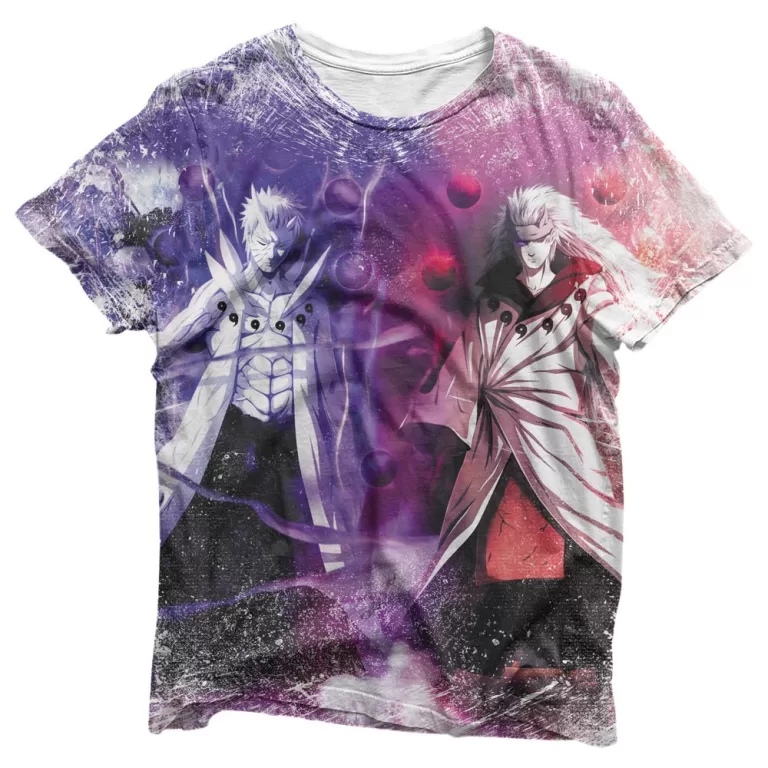 Camisa Uchiha Obito E Uchiha Madara – Camisa