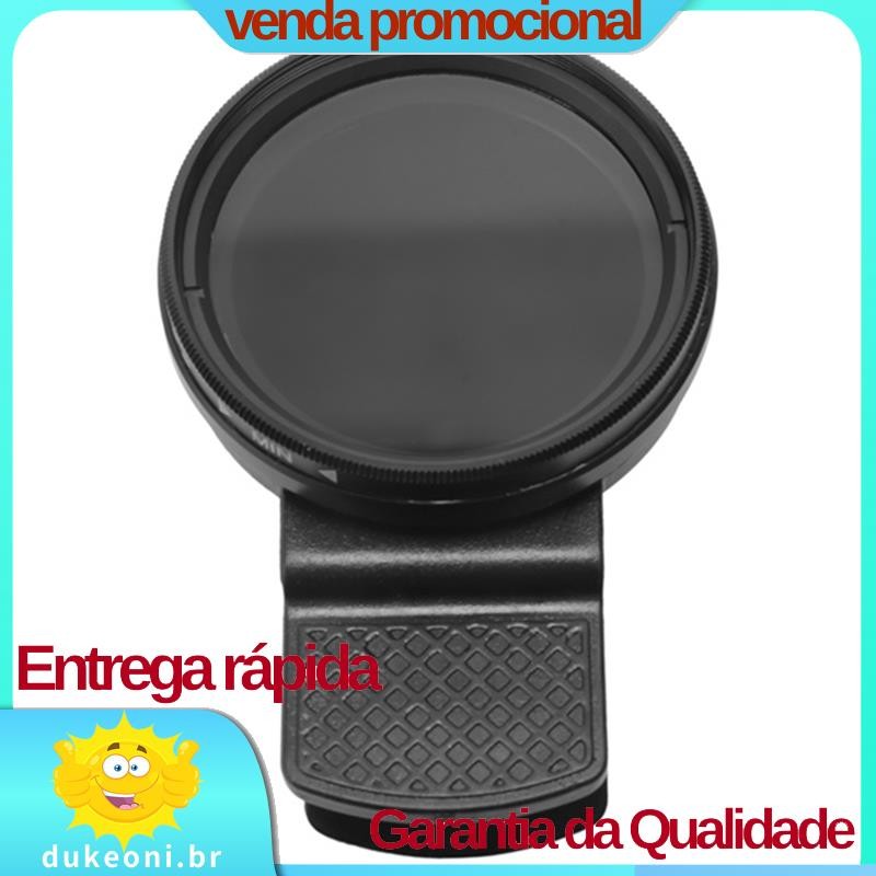 1 Conjunto De Filtro Nd Ajustável Nd2-400 Espelho Cinza Médio Lente Da Câmera Do Telefone Móvel Kit
