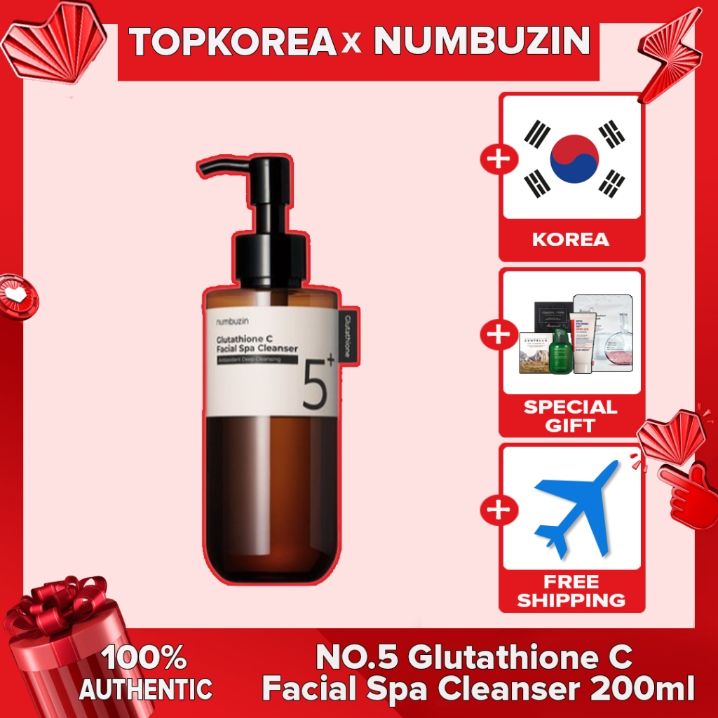 Numin NO . 5 Glutationa C Facial Spa Cleanser 200ml TOPKOREA Envio Da Coreia