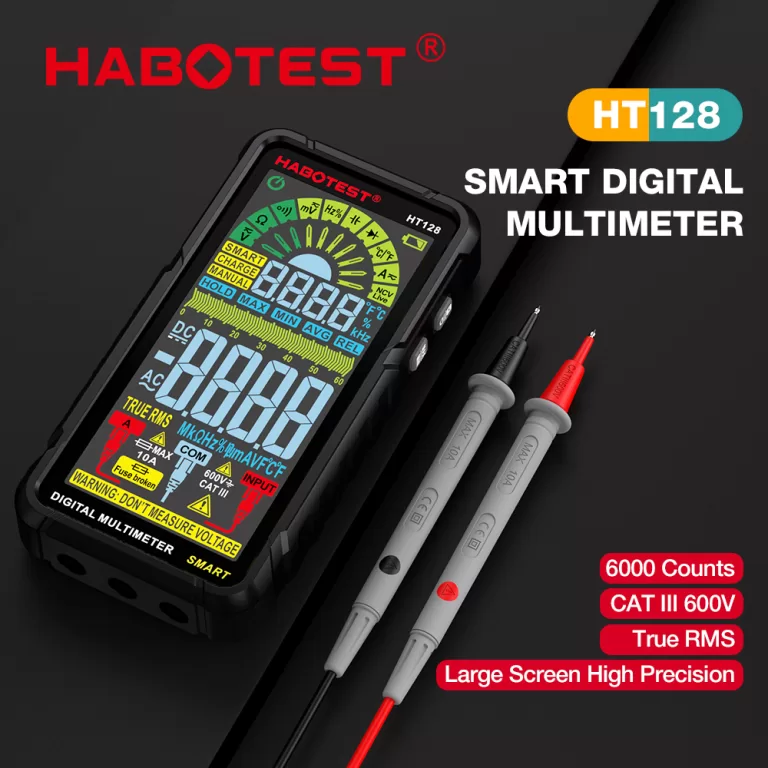 HABOTEST HT128 Multímetro Digital Inteligente Ant