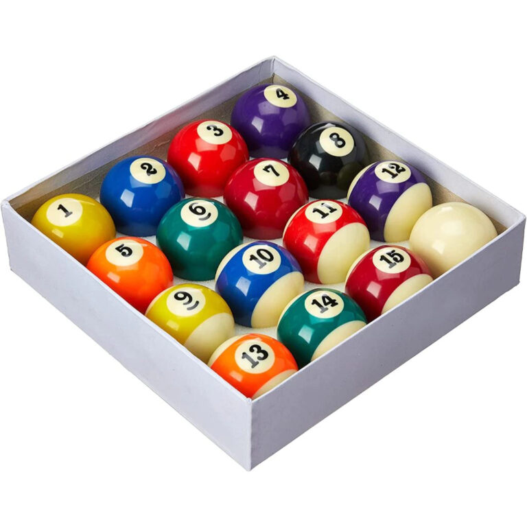 Jogo Bolas De Bilhar Sinuca 52.5mm Numeradas Color