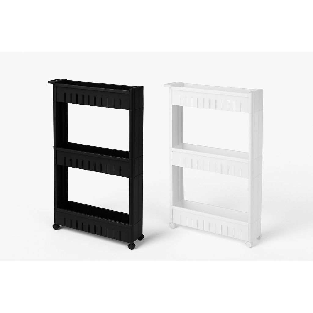 Prateleira Armário Multiuso Com Rodinhas Organizador de Cozinha Banheiro  Lavanderia Varios Tamanhos