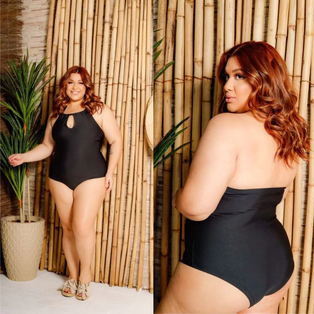 Body Plus Size Feminino GG ao G3 – Conforto e Estilo para Todas as Ocasiões