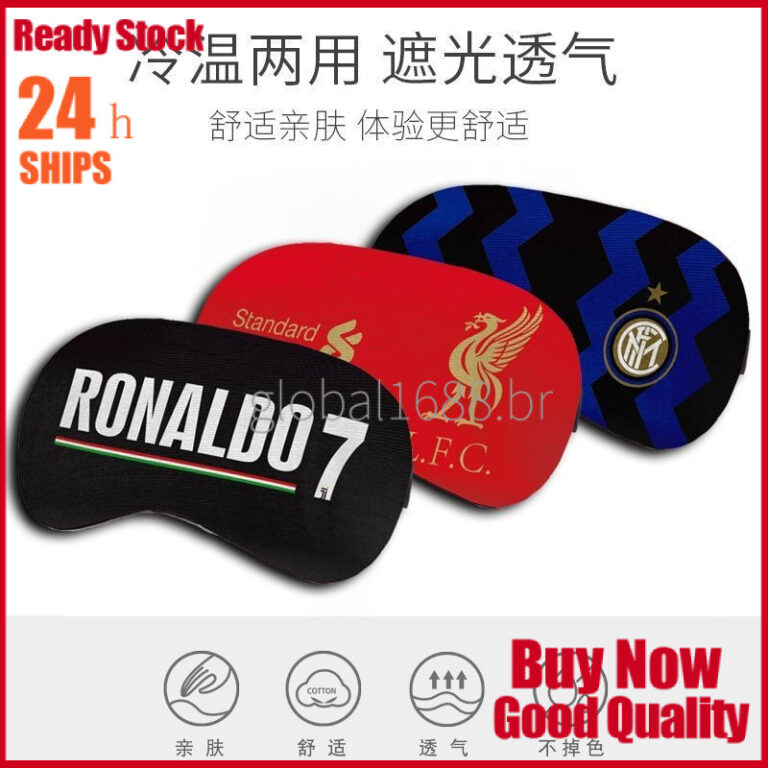 {READY STOCK} Máscara de Olho de Futebol Barcelon