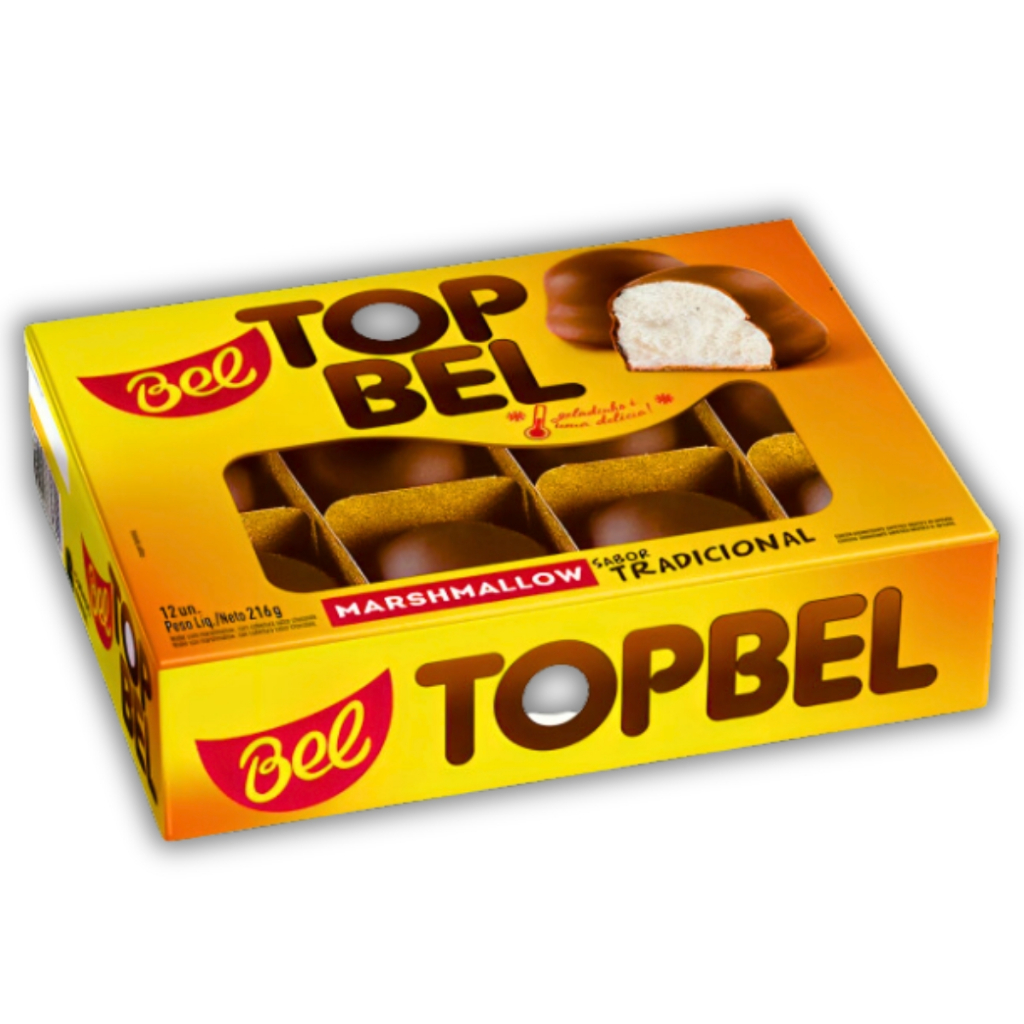 Chocolate Ao Leite Tradicional Topbel C/12 Unidades – Bel