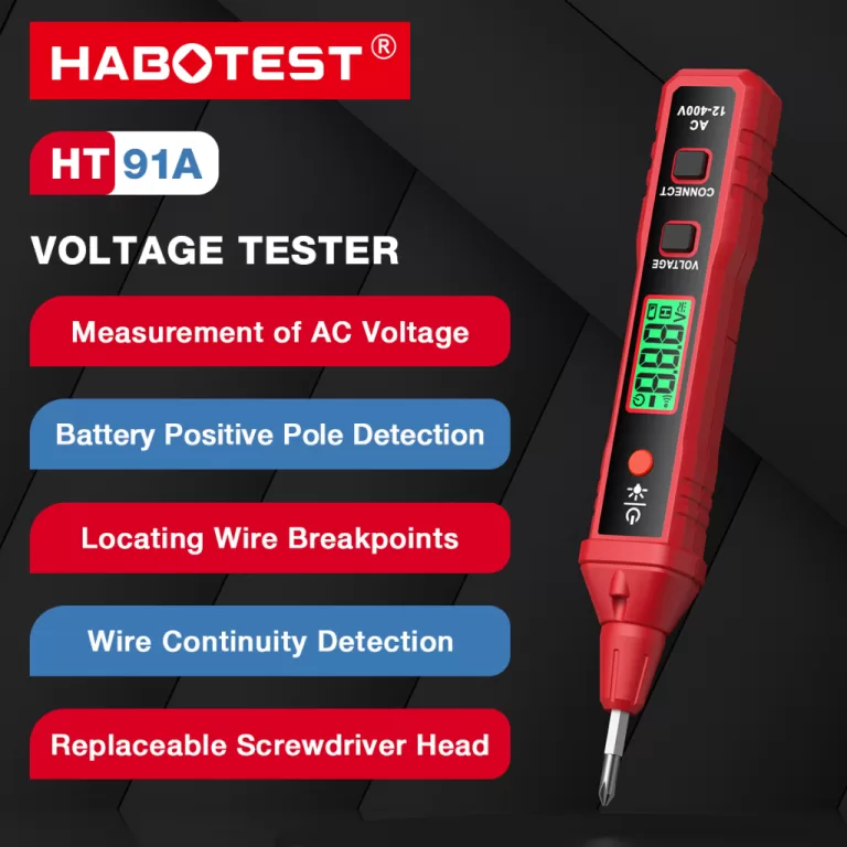 HABOTEST HT91A Caneta Inteligente Tipo Detector De