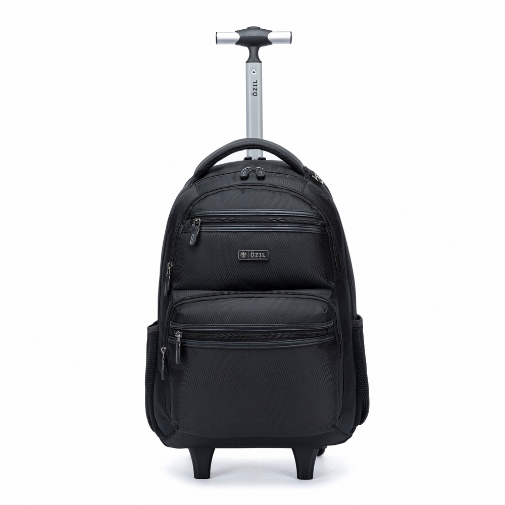 Mochila Executiva Faculdade Ozil Com Rodinhas Resistente 24L