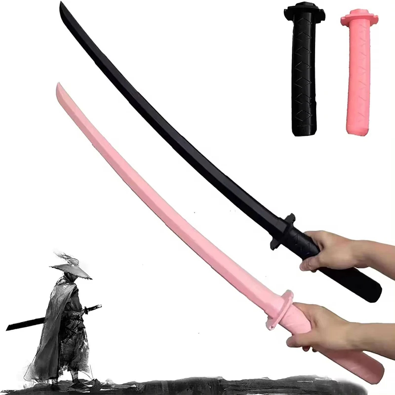Brinquedo katana Retrátil Com Gravidade Impressa Em 3D , Adereços Cos Retráteis , Descompressão Cria