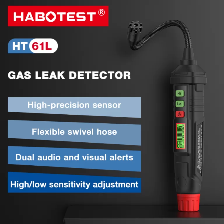 HABOTEST HT61L Mini Detector De Vazamento De Gás 