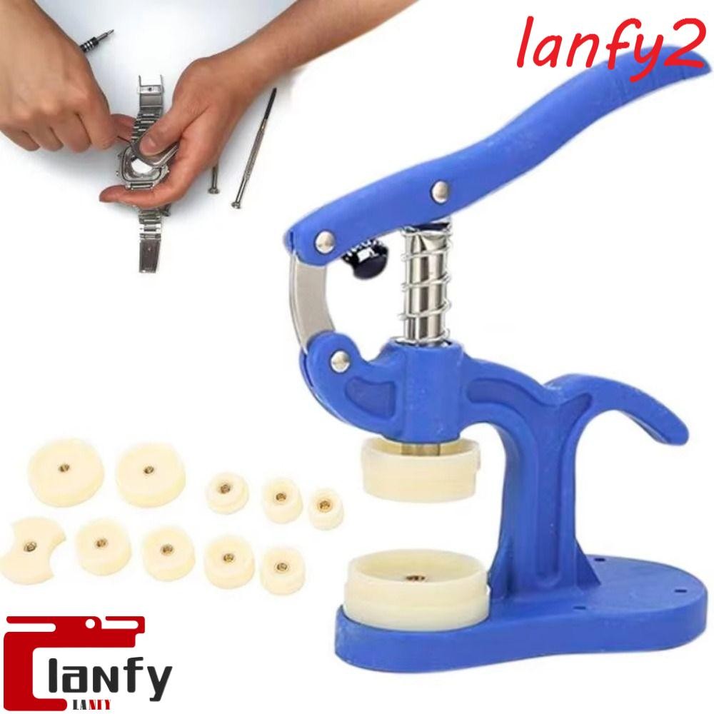 LANFY Conjunto De Ferramentas De Prensa Traseira Para Relógio , Evita Deslizamento De Nylon , Caixa