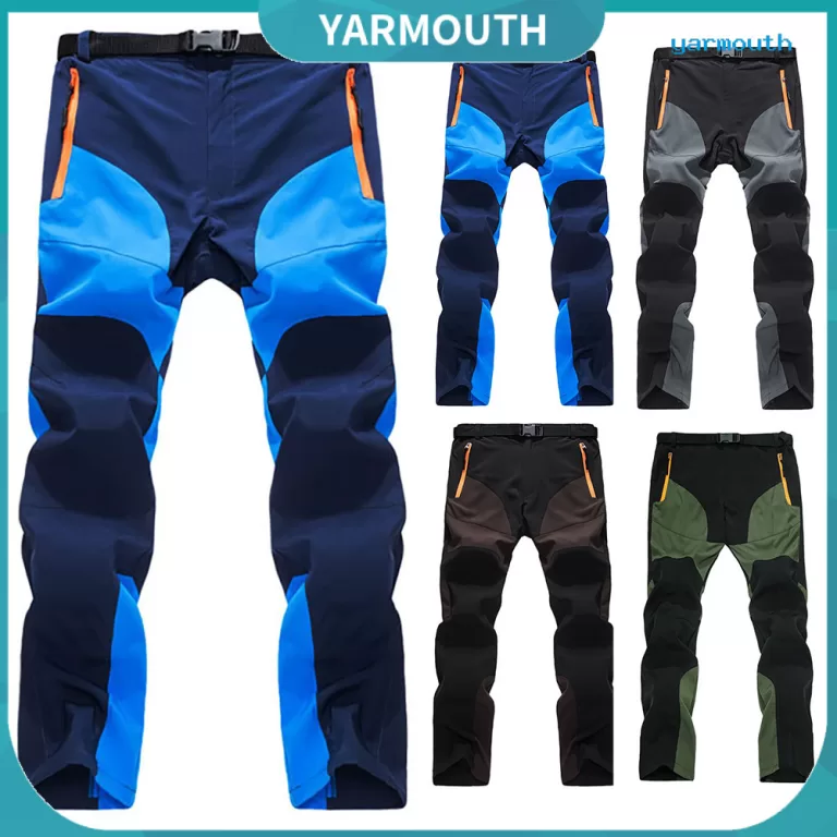 [YAR] Calças Masculinas Coloridas Com Zíper De S