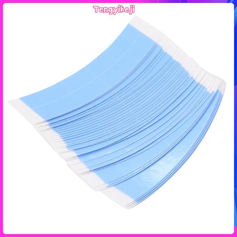 36 Pc/Lote Azul Fixo Fita Dupla Peruca Adesiva De Cabelo Estendida À Prova Dwaterproof Água Para Laç