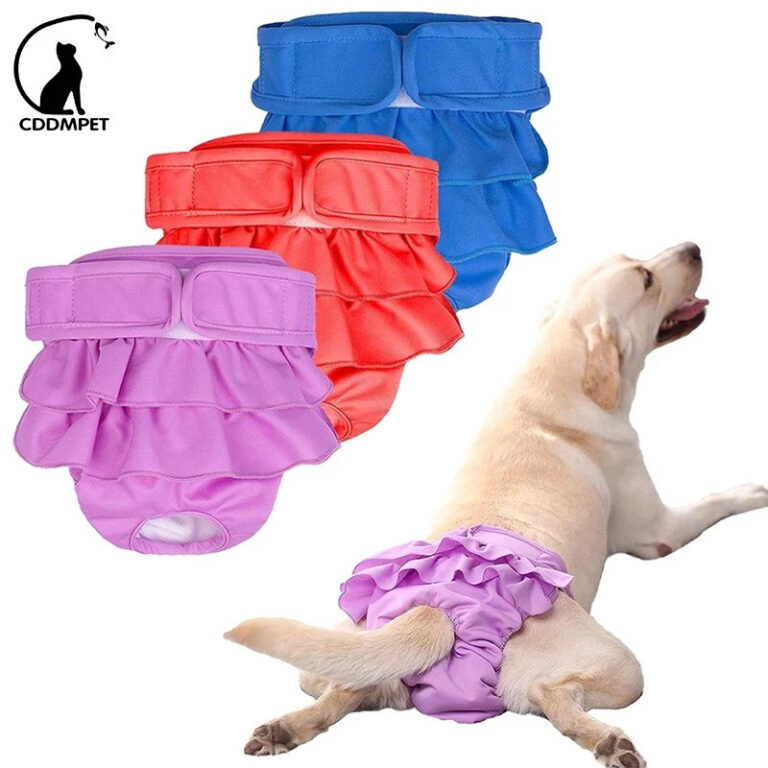 Pet Fisiológico Lavável Das Calças Da Calcinha 